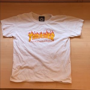 White Thrasher Tee